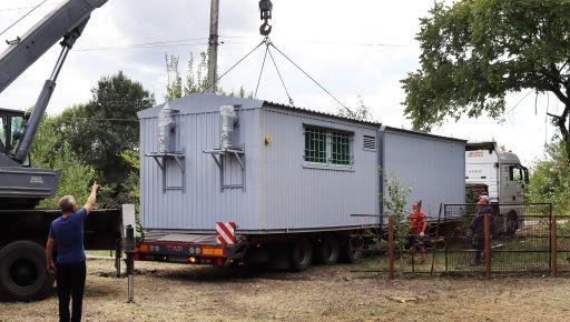 У Лозовій запустили першу мінікотельню.