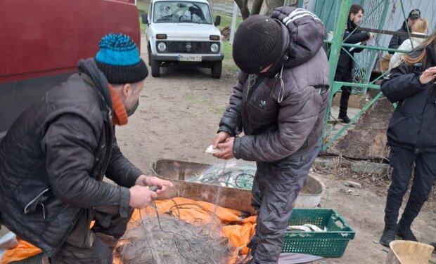 The State Ecological Inspection reported a serious violation of fishing regulations in the Bug Lagoon, resulting in damages of 1.3 million hryvnias.